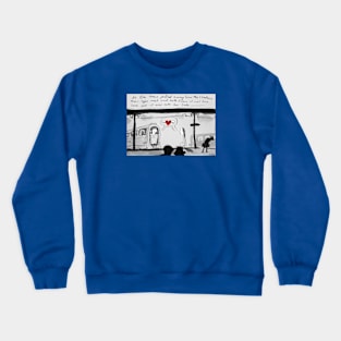 At the station Crewneck Sweatshirt